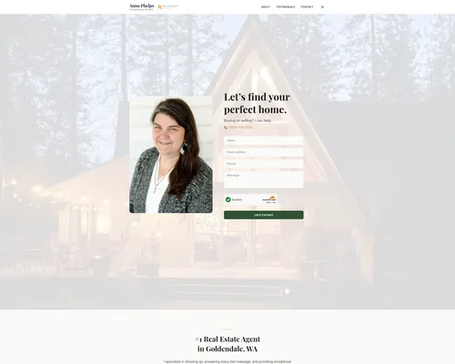 Screenshot of goldendalehomes.com
